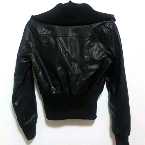 MOTO GEAR Faux Leather Jacket | Size S - Picture 3 of 16